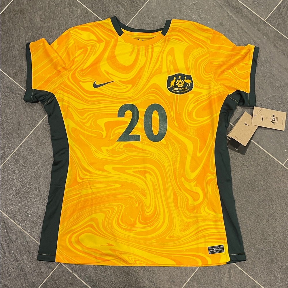 NWT Nike Australian Matilda’s Women’s National Team Soccer Jersey SAM KERR XL